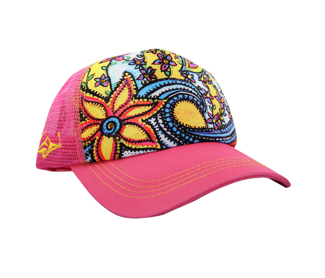 Waveflower Women's Trucker Hat